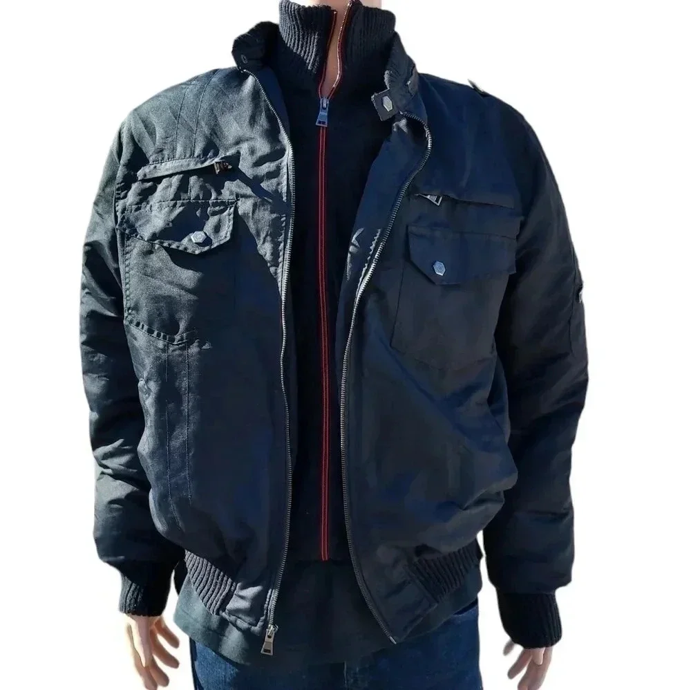 J. Whistler Waterproof Mens Bomber Jacket Size Large - Picture 1 of 10